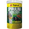 Tropical Super SPIRULINA Forte GRANULAT 1000ml / 600g - per Pesci con Elevate Esigenze nutrizionali, sotto Forma di granuli