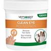 Vet's Best Salviettine da Dito per la Pulizia Occhi dei Cani - 100 Pezzi