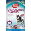 Simple Solution Nuovi 'True Fit' Pannolini Monuso per Cani Femmina con Idicatore di Bagnato Medio - 12 pezzi