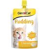 GimCat Budino con calcio, Snack per gatti composto da latte intero genuino a ridotto contenuto di lattosio per ossa sane, 1 sacchetto, 1 x 150 g