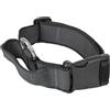 Julius-K9 Collare K9 serie Color & Grey con manico richiudibile, 40 mm x 38-53 cm, nero-grigio