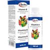 Quiko Vitamina B 100ml Combinazione altamente efficace di vitamine del gruppo B per uccelli da compagnia e piccioni da corsa Per la prevenzione della crescita e dei disturbi nervosi.