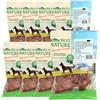 Dehner Best Nature - Snack per cani, 100% naturale, spuntino da masticare per cani, orecchie di maiale, 8 x 2 pezzi (720 g)