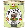 GranataPet Liebling's Mahlzeit carne di manzo e fagiano, cibo per cani, cibo umido per cani, scatolette per cani senza cereali e zuccheri aggiunti, alimento cani completo, 6 x 800 g