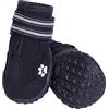 Nobby Scarpe per Cani Runners, 2 Pezzi, Nero, Taglia: XXL (8), L: 80 mm, Larghezza: 71 mm