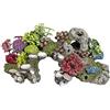 Nobby Aqua Ornaments Corallo con Piante, 28,0 x 12,0 x 13,5 cm, 1 Pezzo