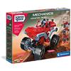 Clementoni Scienza e Gioco Build - Monster Trucks, Laboratorio di Meccanica, Set Costruzioni Bambini 8+ Anni, per Scoprire i Principi di Meccanica e Ingegneria, Made in Italy, Lingua Italiana, 19087