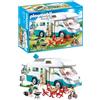 Playmobil Family Fun- Camper con Famiglia in Vacanza, dai 4 Anni, 70088, Multicolore