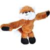 Wild Republic Huggers Volpe Rossa, Pupazzo Bracciale, Peluche Per Bambini Con Braccialetto A Scatto, Regalo Per Bambini, Imbottitura Realizzata Partendo Da Bottiglie Riciclate, 20 cm