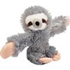 Wild Republic 19563 Huggers - Bradipo Peluche con Braccialetto a Scatto Integrato