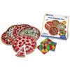 Learning Resources Gioco Frazioni di Pizza, dai 6 Anni, Apprendimento Matematica, Addizione e Sottrazione Frazioni, Gioco Educativo Divertente