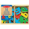 Melissa & Doug Lettere Gioco Calamite Bambini per Lavagna Magnetica, Magneti bambini, Giochi in legno Magnetici per Bambini, Giochi educativi 2 anni, Regalo per Bimba e Bimbo dai 2 Anni in sù