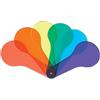 Learning Resources Racchette Colorate, 3+ Anni, Set 6 Racchette in 6 Colori con Tre Consistenze, Gioco Educativo per Riconoscimento Colori e Combinazioni