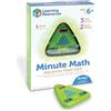 Learning Resources Flash Card Elettronica Minute Math, Dai 6 Anni, Gioco di Matematica Portatile, Addizioni, Sottrazioni, Moltiplicazioni e Divisioni, Allenamento Mentale in 60 Secondi