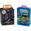 Theo Klein 2881 Valigetta di Raccolta Hot Wheels, Valigetta in Metallo Che può Contenere Fino a 50 Auto, Pratiche suddivisioni, Giocattolo per Bambini a Partire dai 3 Anni