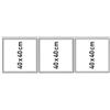 Schipper Quadri numerati con cornice in alluminio 605270766, 120 x 40 cm