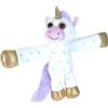 Wild Republic Huggers Unicorno a pois, Pupazzo Bracciale, Peluche Per Bambini Con Braccialetto A Scatto, Regalo Per Bambini, Imbottitura Realizzata Partendo Da Bottiglie Riciclate, 20 cm