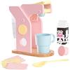 KidKraft Set Macchina Caffè Capsule Giocattolo Pastello, Set Mini Elettrodomestici Giocattoli per Cucina per Bambini, Accessori Cucina Bambini, 63380