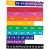 Learning Resources Tasselli magnetici in schiuma morbida Rainbow Fraction