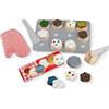 Melissa & Doug Set dei Biscotti - Gioco Educativo in Legno, Gioco di Imitazione Montessori, Cibo Giocattolo da Tagliare, Regalo per Bambini e Bambine, 3+ Anni