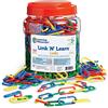 Learning Resources Anelli Link 'N' Learn in 4 colori (set da 500)
