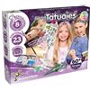 Science4You Fabbrica Spagnolo-Oltre 60 Tatuaggi temporanei con ingredienti Naturali-Regalo Originale per Bambine, Multicolore, 60 unità (confezione da 1) 80002225