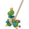 Selecta - Giocattolo da spingere "Tattolo", in legno, 21 cm, 62027