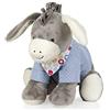 Sterntaler Peluche a Stelline Emmi, Sonaglio Integrato, per Neonati, 37 cm, Grigio/Celeste