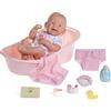 JC Toys Berenguer 18570 Bambola Bebè nel Bagno, Caucasico