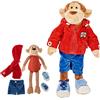 SIGIKID 40989 - Scimmia educativa Soft PlayQ, giocattolo educativo consigliato a partire da 1 anno, multicolore, STK