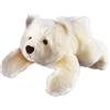 Glorex 0 4513-1 - Peluche da imbottire Orso polare Sven, alto circa 28 cm, cucito in peluche di alta qualità, solo da riempire, con certificato di nascita