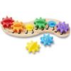 Melissa & Doug Bruco Arcobaleno, Giochi Bambini 2 Anni, Giochi Montessori 2 Anni, Gioco Educativo, Giocattoli per Lo Sviluppo, Regalo Bambino 2 Anni, Giocattoli Bambina 3 Anni, Giochi Bambini 4 Anni