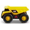 CAT- Dump Truck Caterpillar Tough Machines Camion della Spazzatura Veicolo da Costruzione, Colore Giallo, Nero, 82285