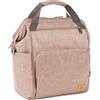 LÄSSIG Zaino per pannolini con accessori Borsa per pannolini Borsa Fasciatoio/Goldie Backpack, rosa