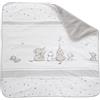 roba - Coperta morbida Magic Stars - coperta per neonati in cotone 100%, dimensioni 80 x 80 cm