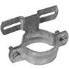 König Werbeanlagen Fascetta stringitubo, distanza tra i fori 70 mm, tipo R 107 (fascetta, staffa, fissaggio, fascetta, cartella) resistente alle intemperie