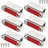 Jiayi Calamite per Mobili Chiusura Jiayi 6 Pezzi Calamita Porta, Chiusura Magnetica Porta Inox Forte, Chiusure Magnetiche per Ante Cucina, Mobili Magnete Porta per Cassetti Armadio Chiusure Chiudiporta
