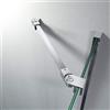 M-Home 40 cm stainless steel Frameless Shower Door Fixed panel wall-to-glass Support bar for 6mm 8mm 10mm spessore vetro da m-home