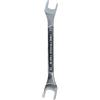 tsnetworks Chiave a forchetta extra piatta 11 + 13 mm, chiave inglese estremamente stabile, chiave a forchetta per spina F e spazi ristretti, chiave di montaggio professionale per il fissaggio della