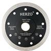 HERZO Disco Diamantato 125mm x 22,23 mm per Piastrelle - Disco Diamantato 125mm per Piastrelle, Gres Porcellanato, Porcellana e Ceramica