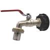 VARIOSAN Rubinetto di scarico IBC Professionale 13279, 1, satinato, cromato
