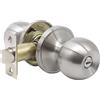 Qrity Set di Pomelli per Porta Senza Chiavi, Pomelli di Passaggio, Acciaio Inossidabile, Bloccare con i Tasti