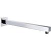 Drenky Braccio Doccia,16 Pollici,braccio Di Prolunga Per Soffione Acciaio Inossidabile 304 G1/2 Quadrato Cromo Braccio Per Soffioni A Parete Per Bagno Soffione A Pioggia