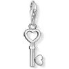 Thomas Sabo Ciondolo da Donna, Argento 925, Heart Key Charm