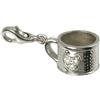 Carlo Biagi CSCZ15C - Pendente da donna, argento sterling 925