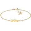 Elli Bracciale Donne Ciondolo piuma Festival Boho di base in argento sterlino 925