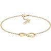 Elli Bracciale Per Donna in Argento 925 con Zircone Taglio Brillante Bianco