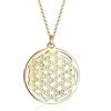 Elli Collana con Pendente da Donna in Argento 925, Placcato Oro