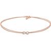 Elli Collier da Donna Argento Inossidabile 925, Misura 36