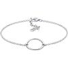 Elli s dicono le donne in argento Sterling 925, motivo Circle of Life, lunghezza 46 cm